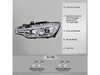 Spec-D Tuning 2012-2015 BMW F30 3 Series Sedan Projector Headlights W/ Switchback Sequential LED Turn Signal (Chrome Housing / Clear Lens) LHP-F3012-S-SQ-R View 2