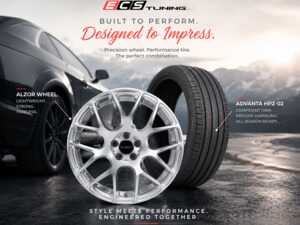 18" Alzor Style 349 Hyper Silver "Ready-To-Roll" Wheel & Tire Package for VW Alltrack - Advanta (235/45R18)