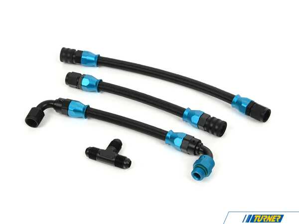 Precision Raceworks Precision Raceworks Port Injection Fuel Line For Manifold Kit - BMW G8X S58 3.0L 201-0358