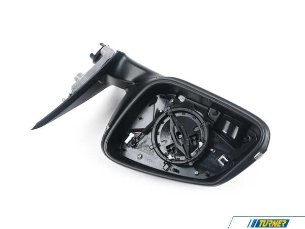 Genuine BMW HEATED OUTSIDE MIRRO 51167345681