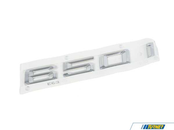 Genuine BMW Genuine BMW Label - 650I - 51147196551 51147196551