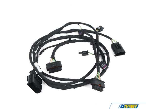 Genuine BMW SET OF CABLES, FRONT BUMPER 61126826004