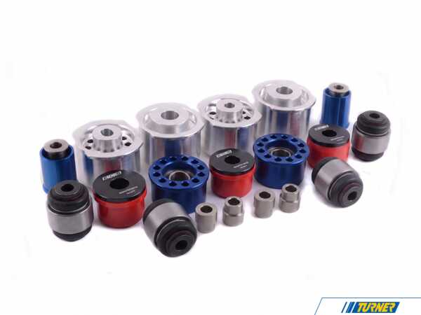Turner Motorsport Rear Suspension Bushing Kit (Street+)(Solid/Poly) - E46 M3 TMS11755BKT