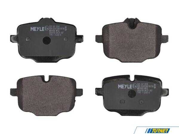 Meyle Brake Pad Set - Rear 0252470318