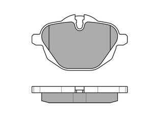 Brake Pad Set - Rear