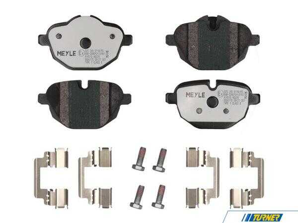Meyle Premium Brake Pad Set - Rear 0252456118PD