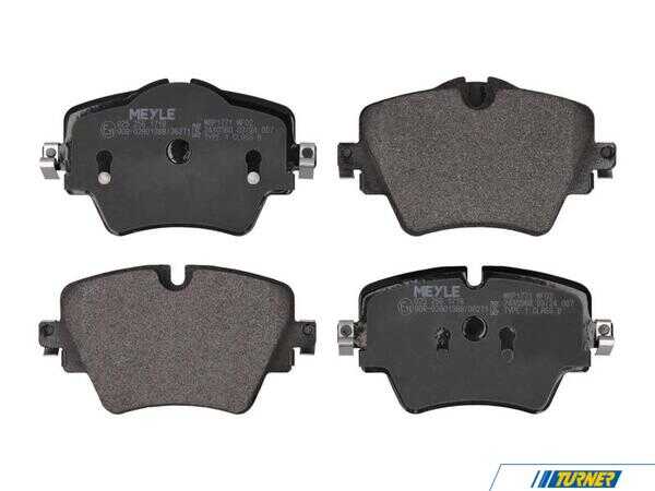 Meyle Brake Pad Set - Front 252561718