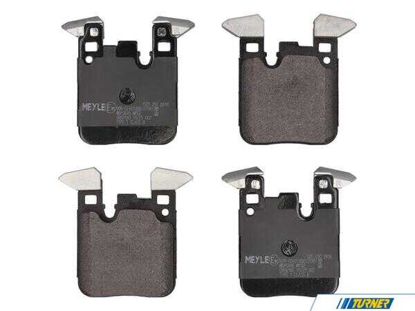 Meyle Brake Pad Set - Rear 252502916
