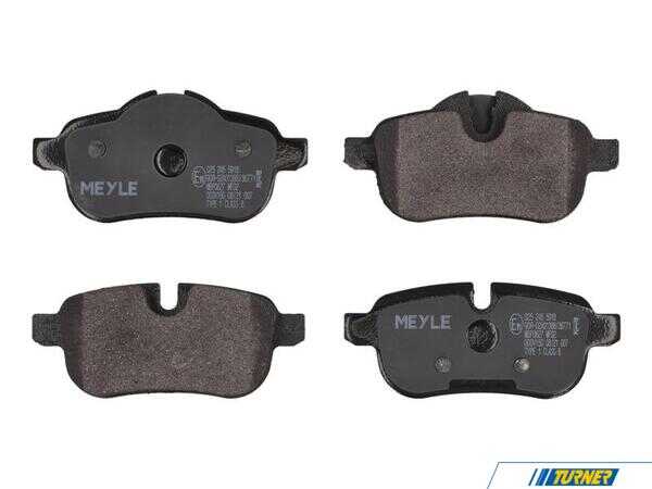 Meyle Rear Brake Pad Set 252455918