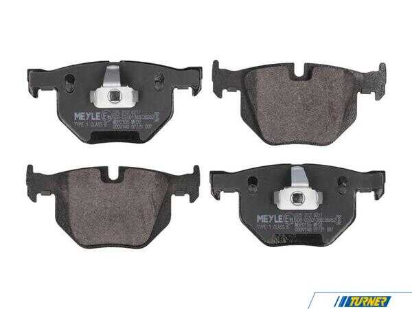 Meyle Brake Pad Set - Rear 252128217