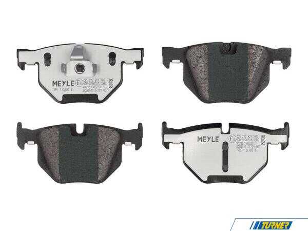 Meyle Premium Brake Pad Set - Rear 0252128217PD