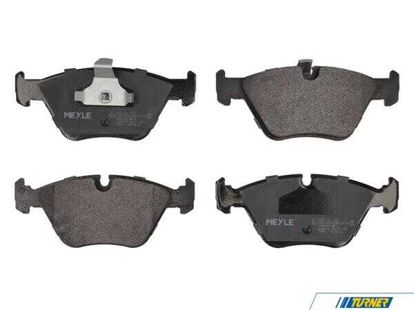 Meyle Front Brake Pad Set With Wear Sensor 252167720