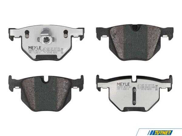 Meyle Meyle Premium Brake Pad Set - Rear - BMW E60 E61 0252373217PD