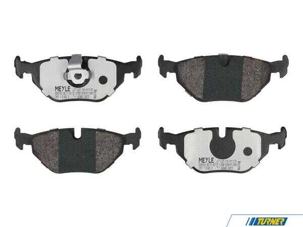 Meyle Meyle Premium Brake Pad Set - Rear - BMW E39 525i 528i 530i 540i 0252169117PD