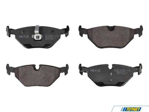 Meyle Brake Pad Set - Rear 252193417