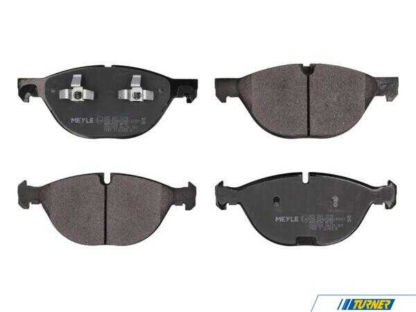 Meyle Meyle Front Brake Pad Set - E70, E71 - N63 252417219