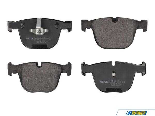 Meyle Meyle Brake Pad Set - Rear - BMW F01/F02 F07 0252373116