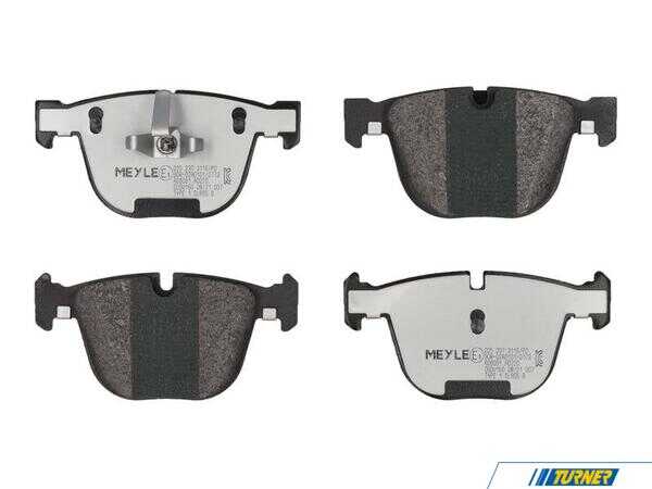Meyle Meyle Premium Brake Pad Set - Rear - BMW F01/F02 F07 0252373116PD