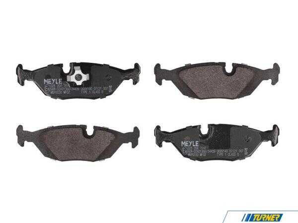Meyle Rear Brake Pad Set 252067516
