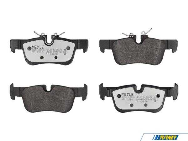 Meyle Premium Brake Pad Set - Rear 0252533116PD