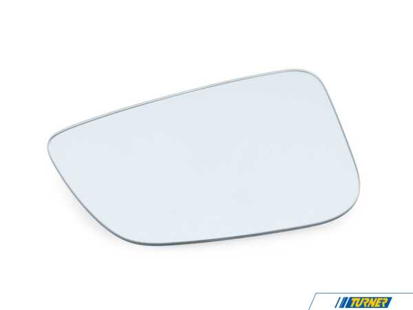 Genuine BMW MIRROR GLAS HEATED PLANE LEF 51167955147