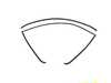 Assembled By ECS E90 Rear Window Sealing Gasket With Lower Trim 51317061970KT View 1