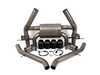 Active Autowerke Active Autowerke Valved Rear Axle-back Exhaust - Carbon Over Black Chrome Tips - BMW G80 M3, G82 M4 11-086CB View 3