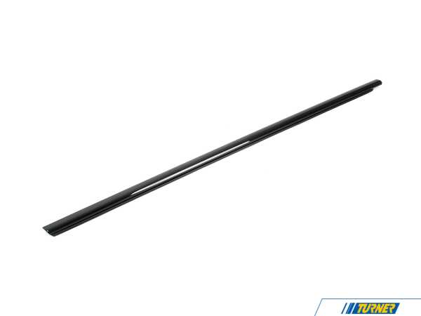 Genuine BMW Genuine BMW Duct Cover, Long, Outer Left - 51337221315 - Gloss Black 51337221315