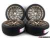 Alzor 18" Alzor Style 330 "Ready-To-Roll" OEM+ Fitment Square Wheel & Tire Package - w/ Lexani Tires - Mercedes W206 C-Class MB-330-18-01 View 1
