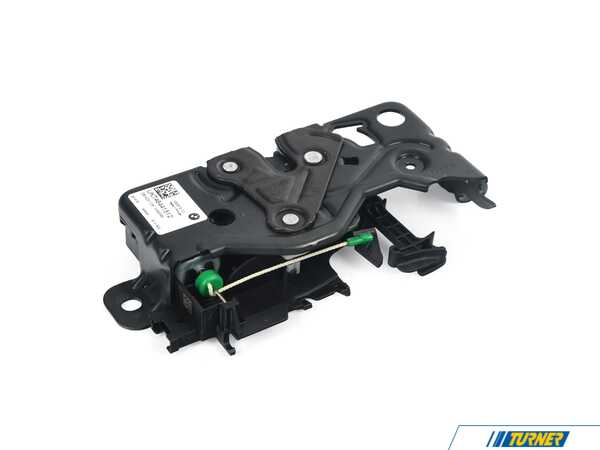 Genuine BMW TRUNK LID LOCK 51247464415