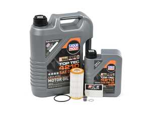 Liqui Moly Top Tec - Oil Service Kit (0W-30) - With Magnetic Drain Plug