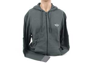 MINI ZIP HOODIE MEN STRIPED