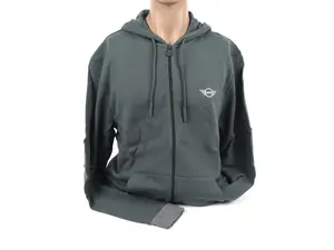 MINI ZIP HOODIE MEN STRIPED