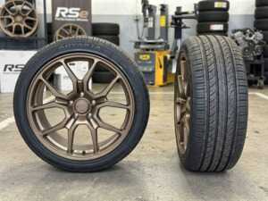 18" Alzor Style 881 "Ready-To-Roll" Wheel & Tire Package for MK7 Jetta - Advanta (225/45R18)

