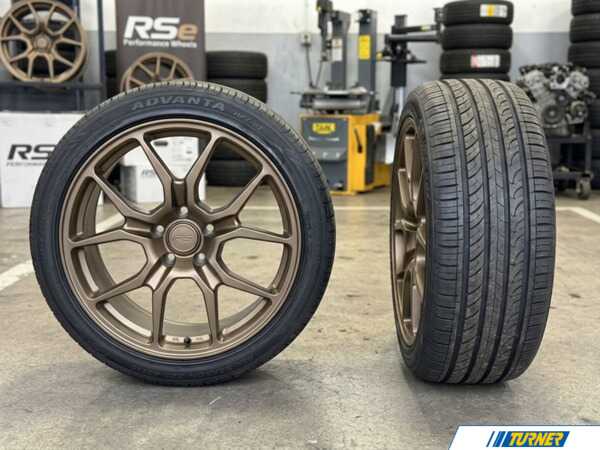 Neuspeed 18" Alzor Style 881 "Ready-To-Roll" Wheel & Tire Package for MK7 Jetta - Advanta (225/45R18)
 88.105.17NBRSW2