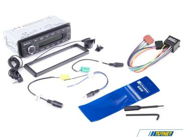 Packaged by Turner VDO USB/Bluetooth Head Unit - With Installation Kit - E32, E34, E36, Z3 TR7412UB-ORKT2