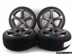 19" Alzor Style 628 "Ready-To-Roll" Wheel & Tire Package for B8/B8.5 S4 - w/ Advanta HPZ-02 Tires