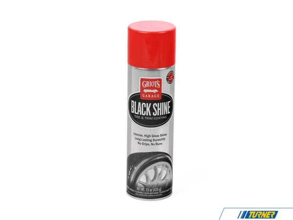 Griot's Black Shine Tire & Trim Coating - 15 oz - Griot 10938