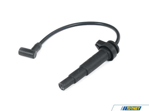 Precision Raceworks BMW N54 Replacement Spark Plug Wire - Black - Long (Manifold Location) 501-0075