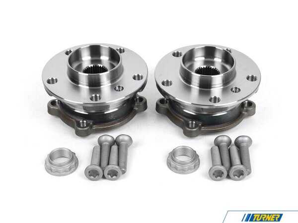 Packaged by Turner Bremman Front Wheel Hub/Bearing Assembly - Set Of 2 - E70, E71, F15, F16 312268822631KT2