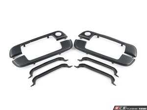 Genuine BMW Door Handle Trim - Front and rear With Gaskets - E34