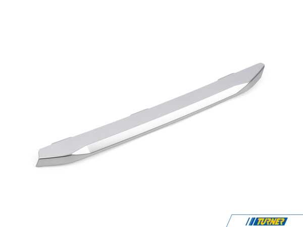 Genuine BMW CHROME WEDGE TRIM LEFT 51115A2F201