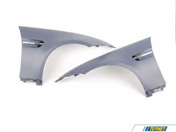 Packaged by Turner M3 Front Fender Set with Chrome Grills - E92 M3, E93 M3 41358042831KT5