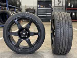 18" Alzor Style 881 "Ready-To-Roll" Wheel & Tire Package for MK7 Jetta - Advanta (225/45R18)

