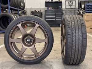 18" Alzor Style 881 "Ready-To-Roll" Wheel & Tire Package for MK7 Jetta - Advanta (225/45R18)
