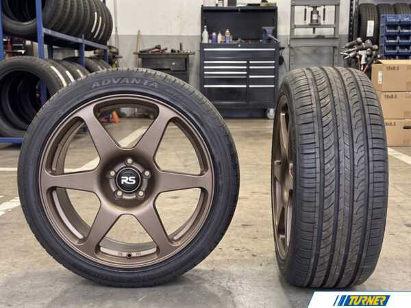 Neuspeed 18" Alzor Style 881 "Ready-To-Roll" Wheel & Tire Package for MK7 Jetta - Advanta (225/45R18)
 88.06.17NBRGW76