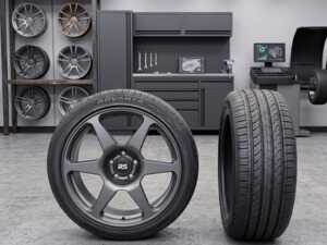 18" Alzor Style 881 "Ready-To-Roll" Wheel & Tire Package for MK7 Jetta - Advanta (225/45R18)
