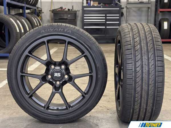 Neuspeed 18" Alzor Style 881 "Ready-To-Roll" Wheel & Tire Package for MK7 Jetta - Advanta (225/45R18)
 88.10.17NBSW87