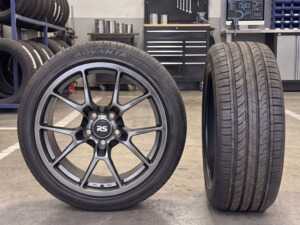 18" Alzor Style 881 "Ready-To-Roll" Wheel & Tire Package for MK7 Jetta - Advanta (225/45R18)
