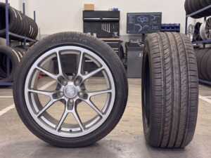 18" Alzor Style 881 "Ready-To-Roll" Wheel & Tire Package for MK7 Jetta - Advanta (225/45R18)
